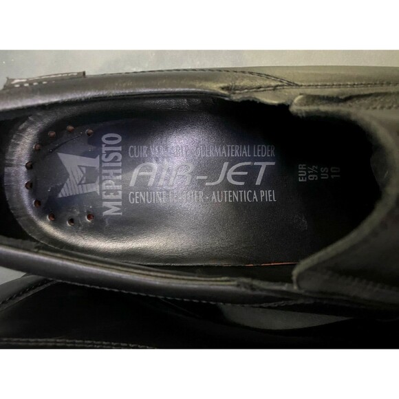 Mephisto Air Jet Extra Light $280 Men's Slip Ons Loafers Shoes Size 10 Leather - Picture 11 of 12